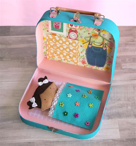 Diy Suitcase Miniature Dollhouse Tutorial