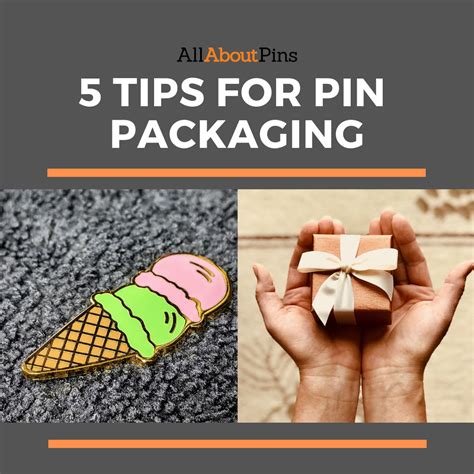 5 Tips For Packaging Custom Pins