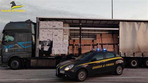 Sequestrate Tre Tonnellate Di Sigarette Di Contrabbando Due Arresti