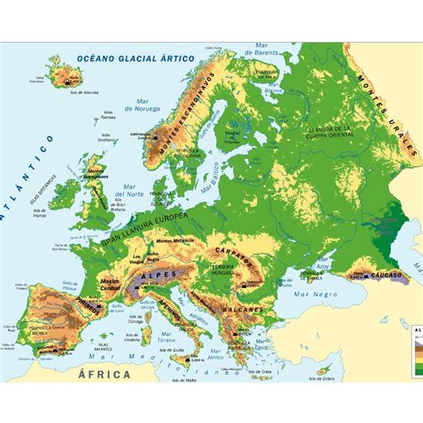 Peninsulas De Europa Mapa Mapa De Rios