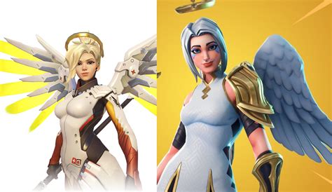 Some Fortnite Outfits And Overwatch Heroes Look Very Much Alike Dot