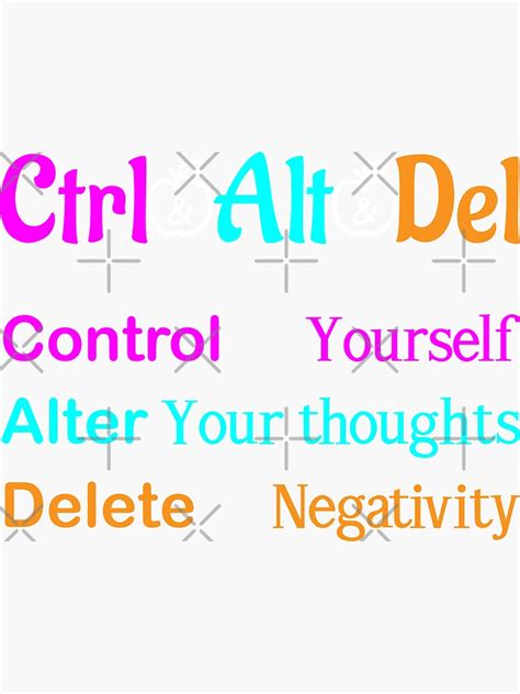 Ctrl Alt Del Quote Control Alt And Delete Motivational Quotes