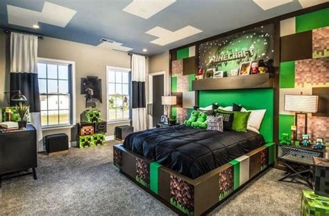 Steal Away These Minecraft Bedroom Ideas For Decorative Bedroom
