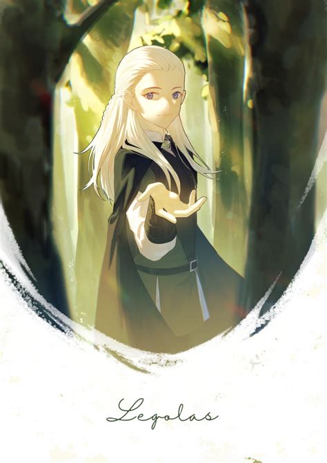 Legolas Tolkien S Legendarium And More Drawn By Pudding Danbooru