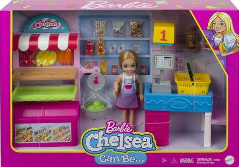 Barbie Chelsea Can Be Grocery Store Doll And Playset By Mattel Nib