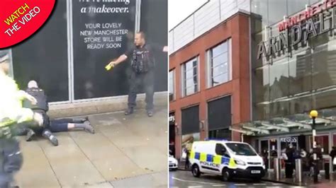 Manchester Arndale Stabbings Screams After Knifeman Lunges At Multiple People Mirror Online