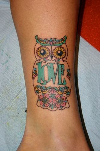 Love And Owl Tattoo Tattoomagz › Tattoo Designs Ink Works Body