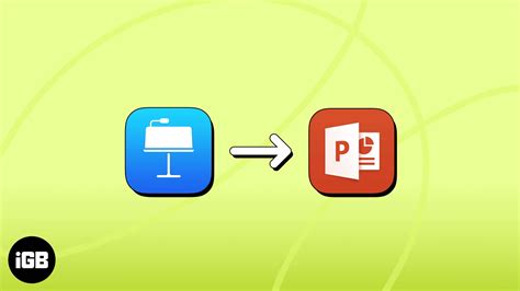 How To Convert Keynote To Powerpoint Iphone Ipad And Mac Igeeksblog