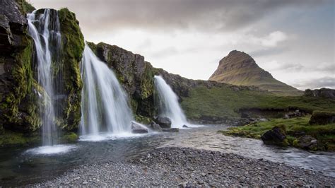 Free Download Iceland Waterfall Kirkjufell Mountain Uhd 4k Wallpaper