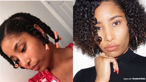 How To Get The Perfect Twist Out On 3b3c4a Hair Youtube