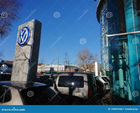 Volkswagen Car Dealership Editorial Stock Photo Image Of Branding