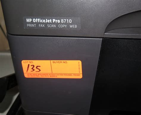 Officejet pro 8710 is just one of the faster office printers at 22 web pages per min of black and 18 pages per minute of shade. HP OfficeJet Pro 8710 Printer/Copier/Scanner - Oahu Auctions