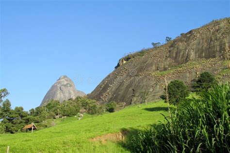 Smooth Mountain Rocks In Brazil Tropical Forest Stock Image Image Of