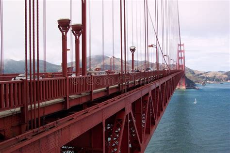 Golden Gate Bridge Span Stock Photo Image Of Walking Driving 8900
