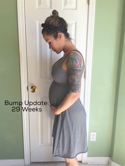 PREGNANCY 29 Weeks Bump Update Diary Of A Fit Mommy
