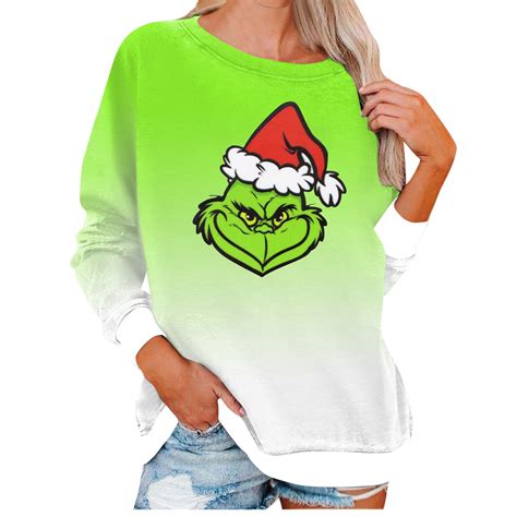 Clearance Before Christmasgrinchgrinch Costumegrinch Shirtwomens