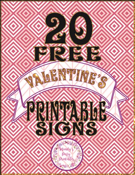 Free Valentines Day Printables