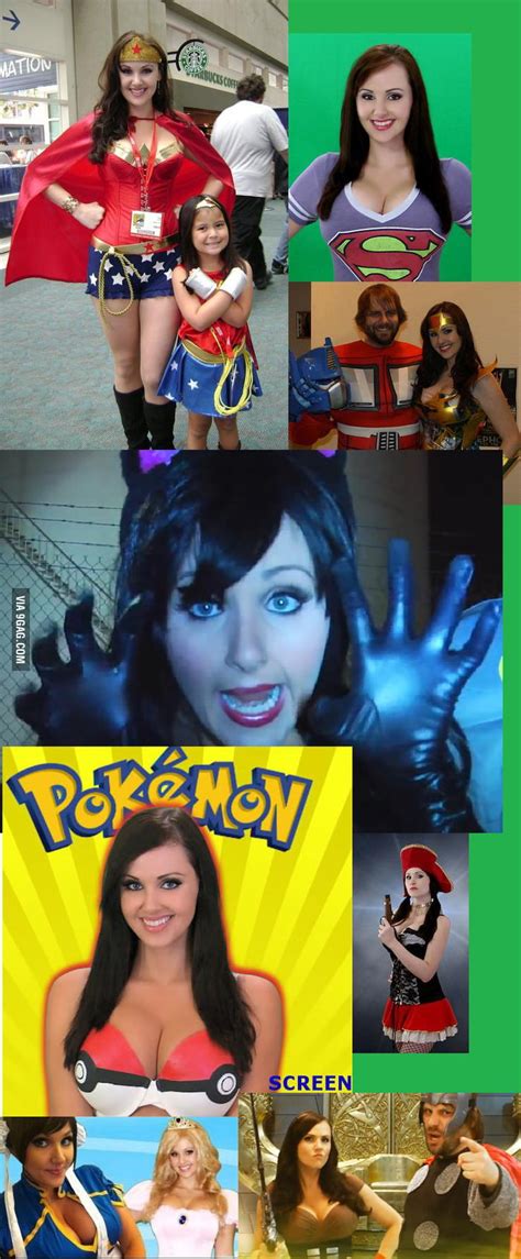 Angie Griffin Cosplaying 9gag