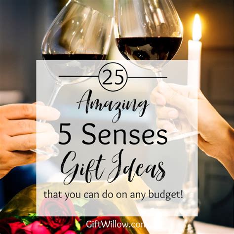 These gift ideas for your boyfriend will get your creative juices flowing and help you find that perfect present. 25 of the Best 5 Senses Gift Ideas - Gift Willow | 5 sense ...