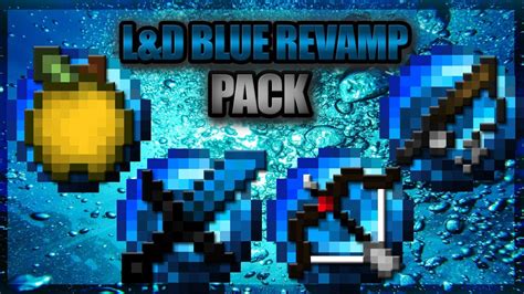 Minecraft Pvp Texture Pack L Lightanddark Blue Revamp 16x 1718