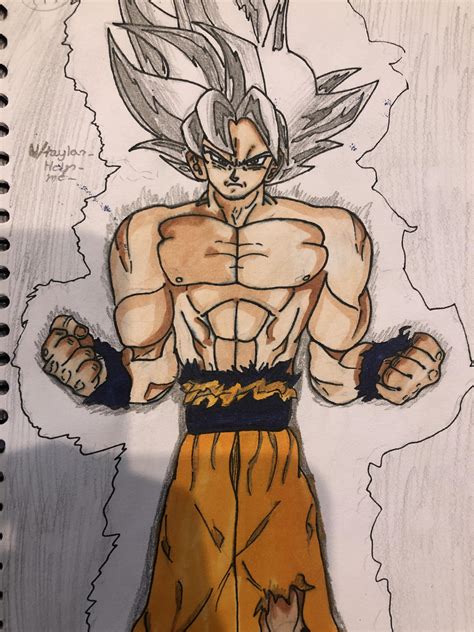 Mui Goku Drawing I Did A While Back Rdbz