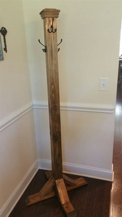 Coat Rack Project That Hubby And I Made Diy Coat Rack Free Standing