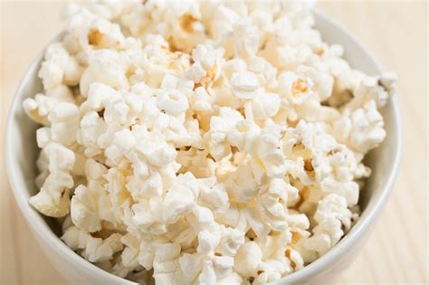 Plain Popcorn Healthy Kids