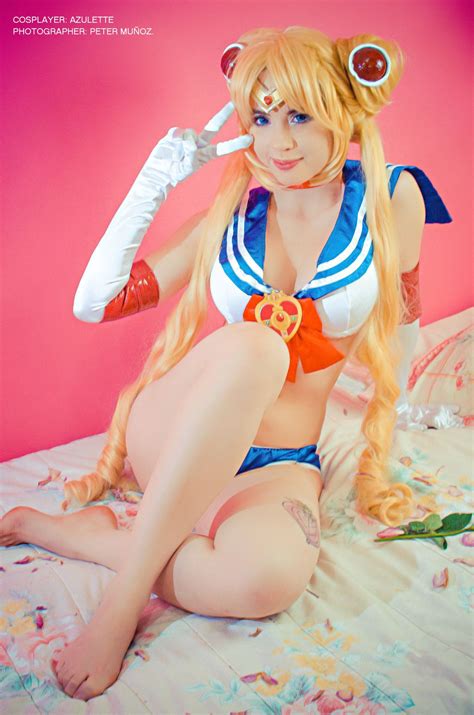 Sailor Moon Lingerie Ii By Azulettecosplay Deviantart On Deviantart Cosplay Tits Cosplay