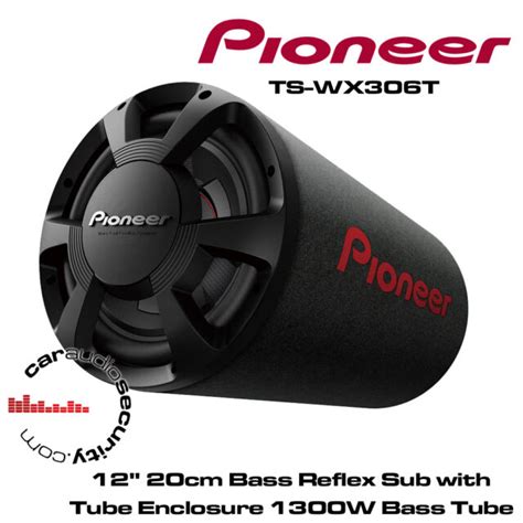 Pioneer Ts Wx306t 12 20cm Bass Reflex Sub With Tube Enclosure 1300w