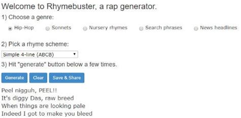 If there's anything that i can do to improve this online fancy generator thing (e.g. 5 Free Online Rap Lyrics Generator Websites