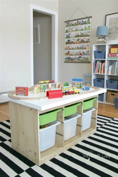 By combining the sturdy frames and removable boxes, you can make your own storage solution. 9 Kids Rooms Using IKEA's Trofast as Genius Storage in ...