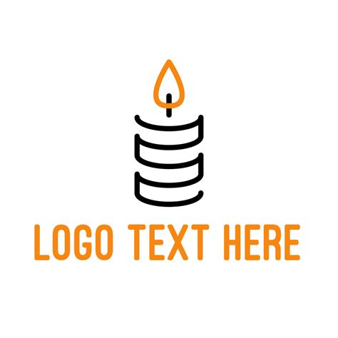 Minimalist Candle Logo Brandcrowd Logo Maker