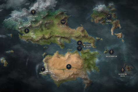 Runeterra Map 2 Image League Of Legends Warband Mod For Mount