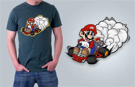 Entry 14 By Dsgrapiko For Draw Super Mario Kart Caricature Freelancer