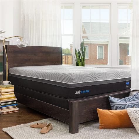 Sealy also offers each mattress line with. Queen Sealy Posturepedic Hybrid Performance Copper II Firm ...