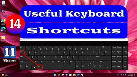 Useful Windows 11 Keyboard Shortcuts Youtube