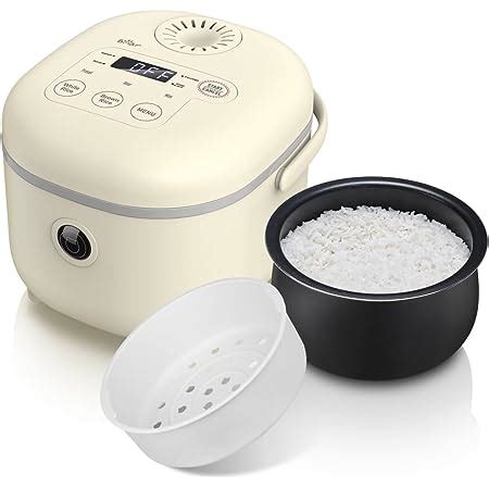 Bear Rice Cooker 2L With Steamer 6 Rice Cooking Functions With Brown