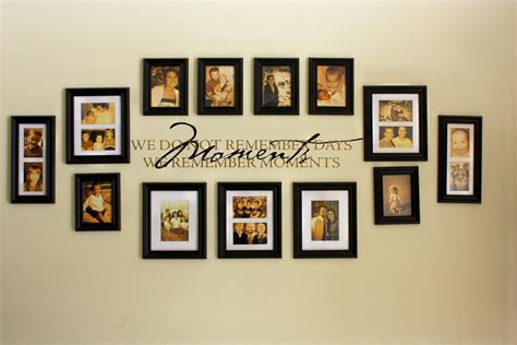 36 Creative And Inspiring Wooden Picture Frame Decorating Ideas Wall