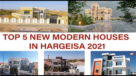 Top 5 New Houses In Hargeisa 2021 Built By Som Property Youtube