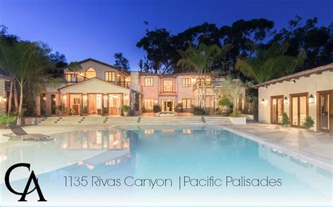 Luxury Home For Sale 1135 Rivas Canyon Pacific Palisades Youtube