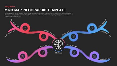 Mind Map Template For Powerpoint And Keynote Presentation