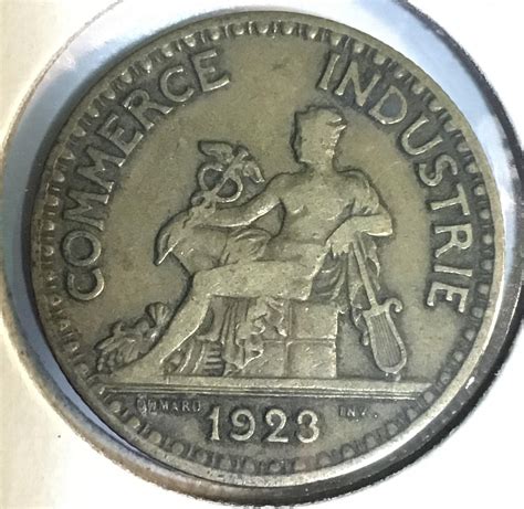 1923 French 2 Francs For Sale Buy Now Online Item 378959