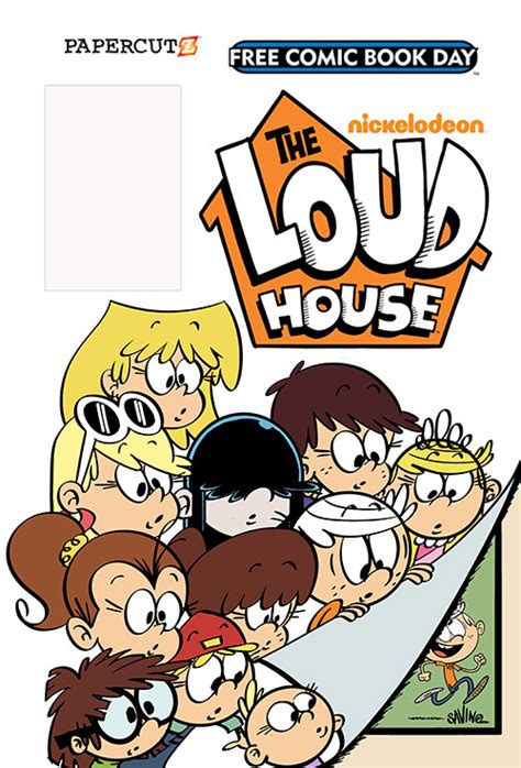 Fcbd Comic Spotlight Papercutzs The Loud House Fullest House Free Comic Book Day