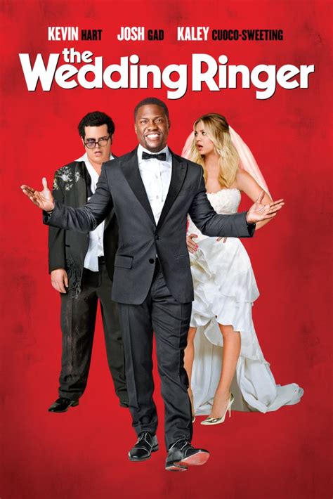 The Wedding Ringer Movie Poster Kevin Hart Josh Gad Kaley Cuoco