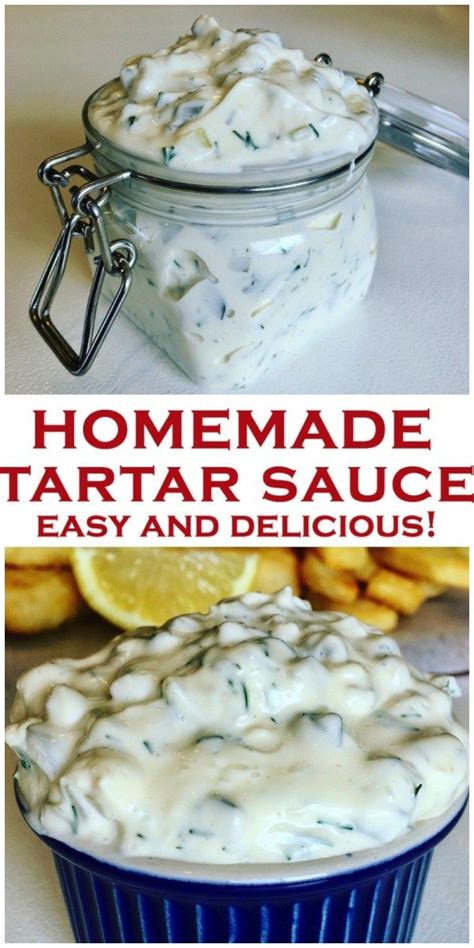 Quick And Easy Homemade Tartar Sauce Tastier Than Store