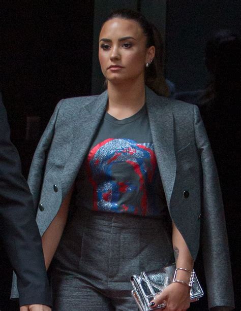 Demi Lovato The Made For History Fashion Show And Rooftop Party In