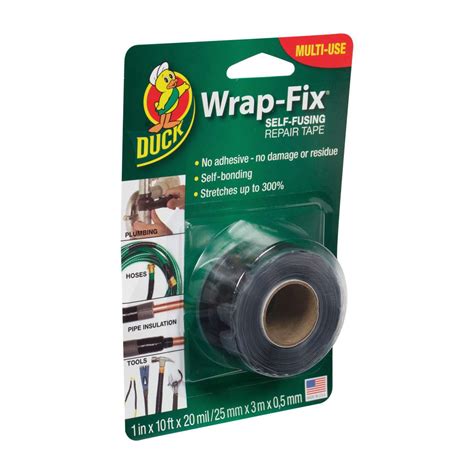 Find specialty tape for packaging, art, plumbing, engineering, and industrial applications. Plumbing Tape- Black, 1 in. x 10 ft. x 20 mil. | Duck Brand