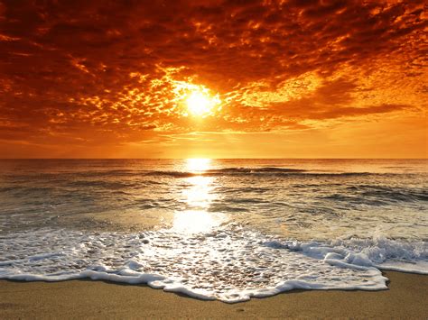 Sunrise On Beach Wallpapers Wallpaper Cave