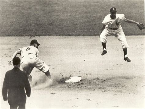 Jump Scooter Jump Phil Rizzuto In Action 1950