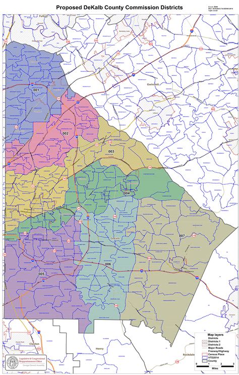 Will This Be The New Dekalb Commission Map Georgia Politics